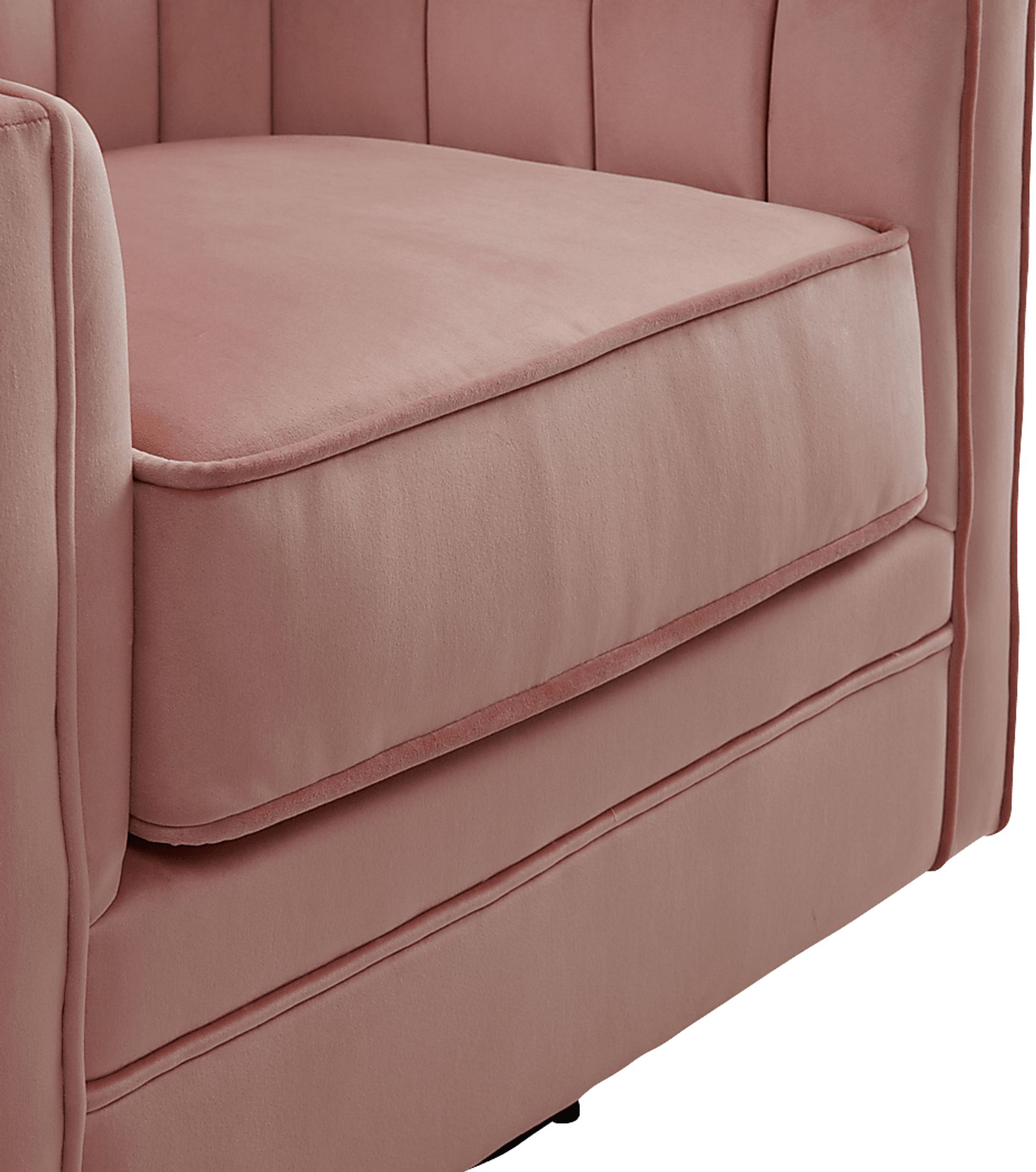 Chippenham Pink Accent Swivel Chair - Image 8