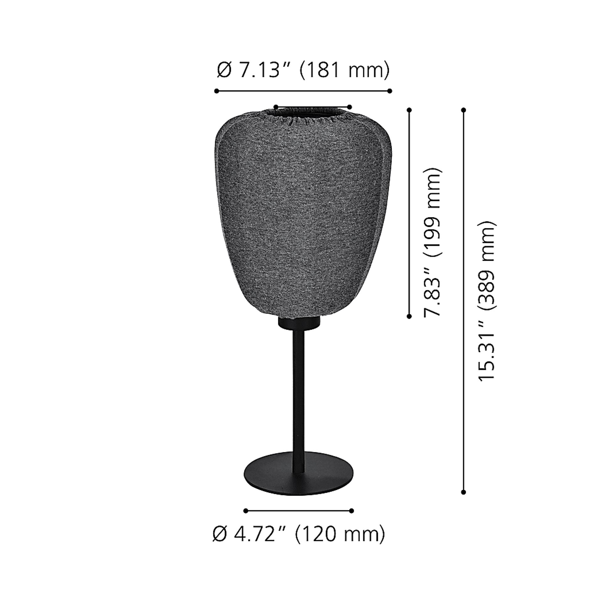 Chippewa Creek Black Lamp - Image 3