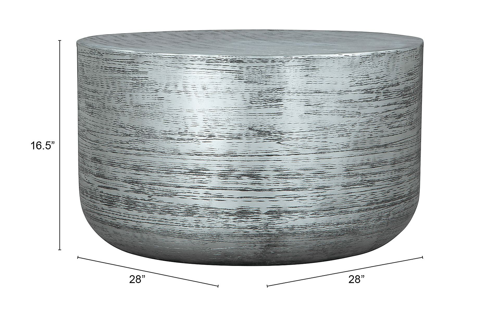 Chirikof Silver Cocktail Table - Image 9