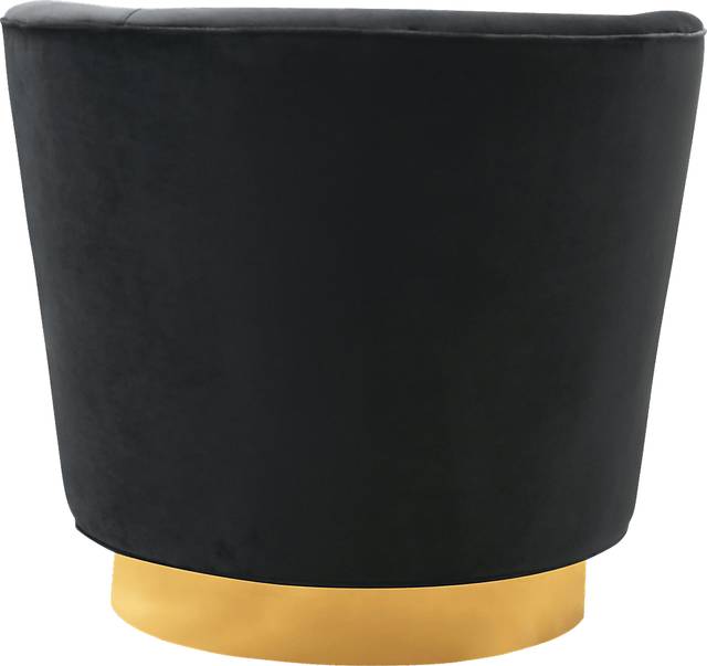 Chisholm Black Swivel Chair - Thumbnail - Image 3
