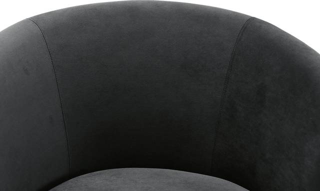 Chisholm Black Swivel Chair - Thumbnail - Image 4