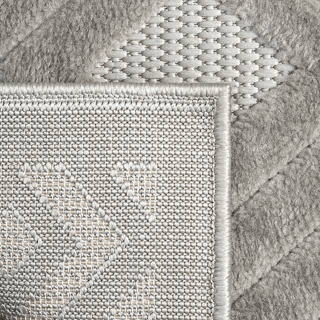 Chivons Gray 7'10 x 9'10 Indoor,Outdoor Rug - Thumbnail - Image 8