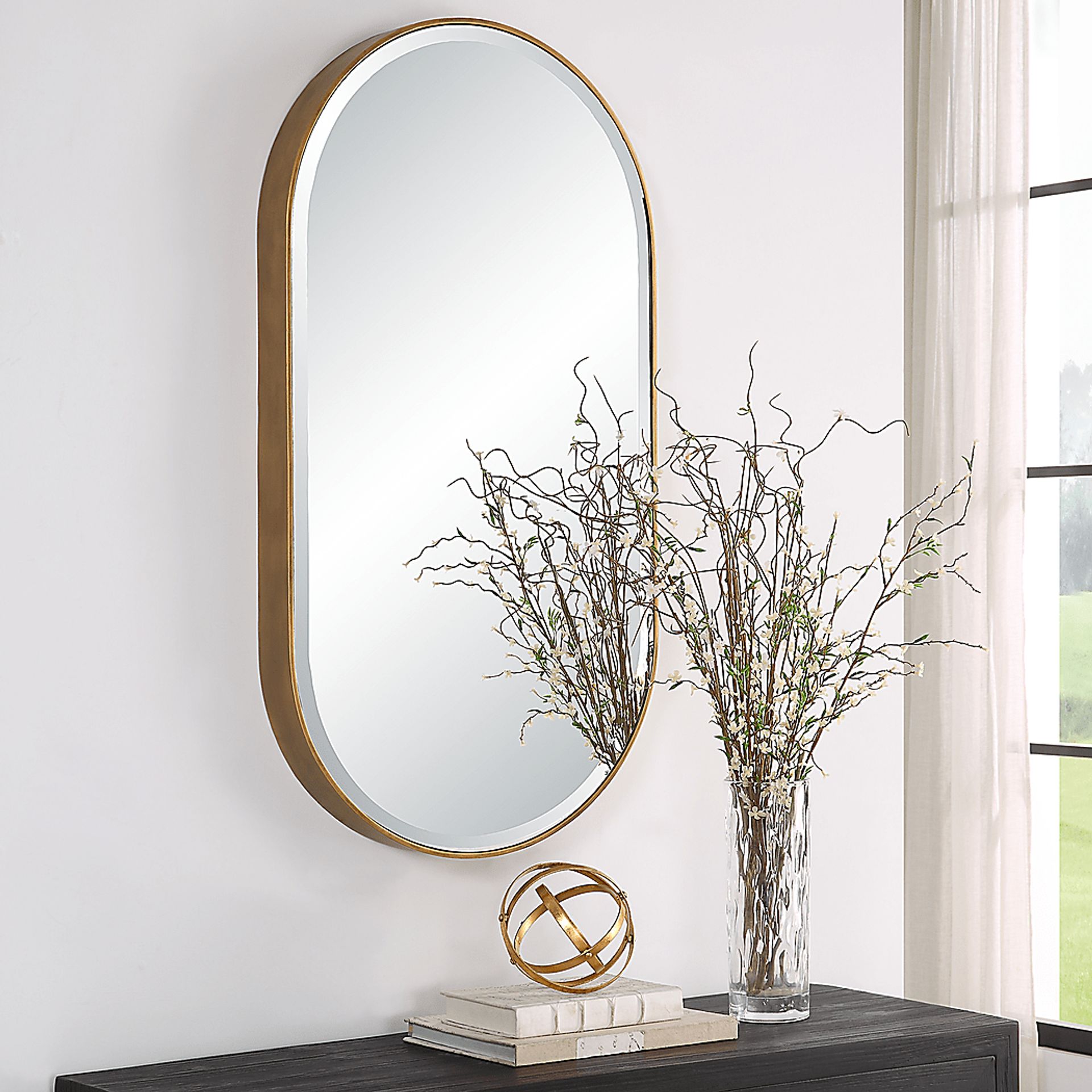 Chiwa Brass Mirror - Image 3
