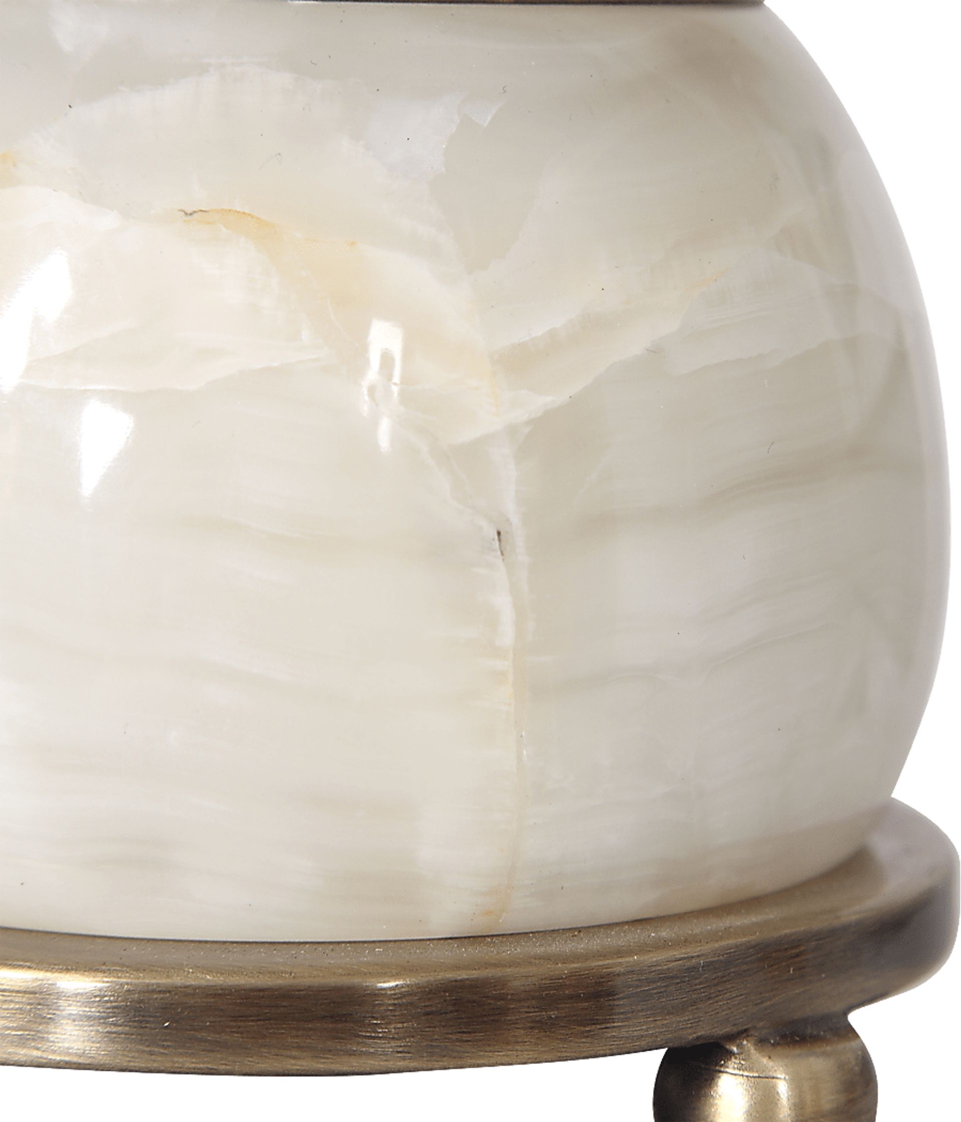 Chloe Club Brass Lamp - Image 5