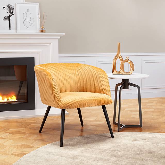 Chokecherry Yellow Accent Chair - Thumbnail - Image 12