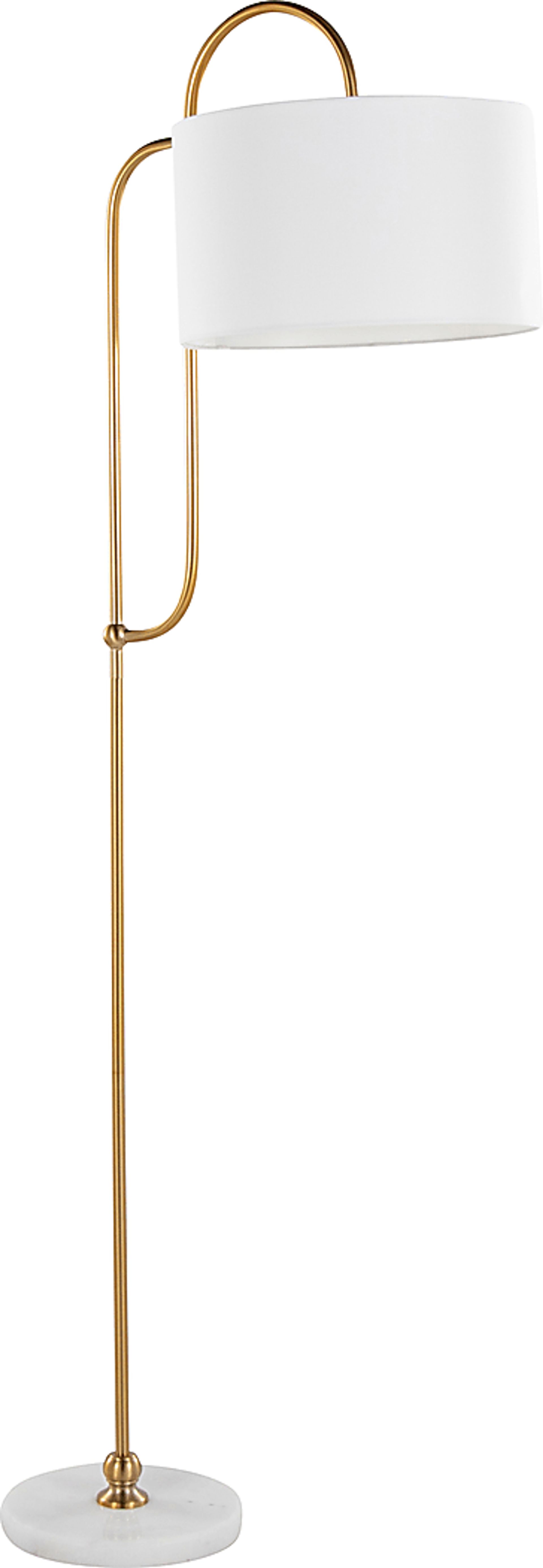 Chope Club Gold Floor Lamp - Image 1