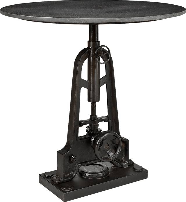 Chosin Gray Adjustable Dining Table - Thumbnail - Image 4