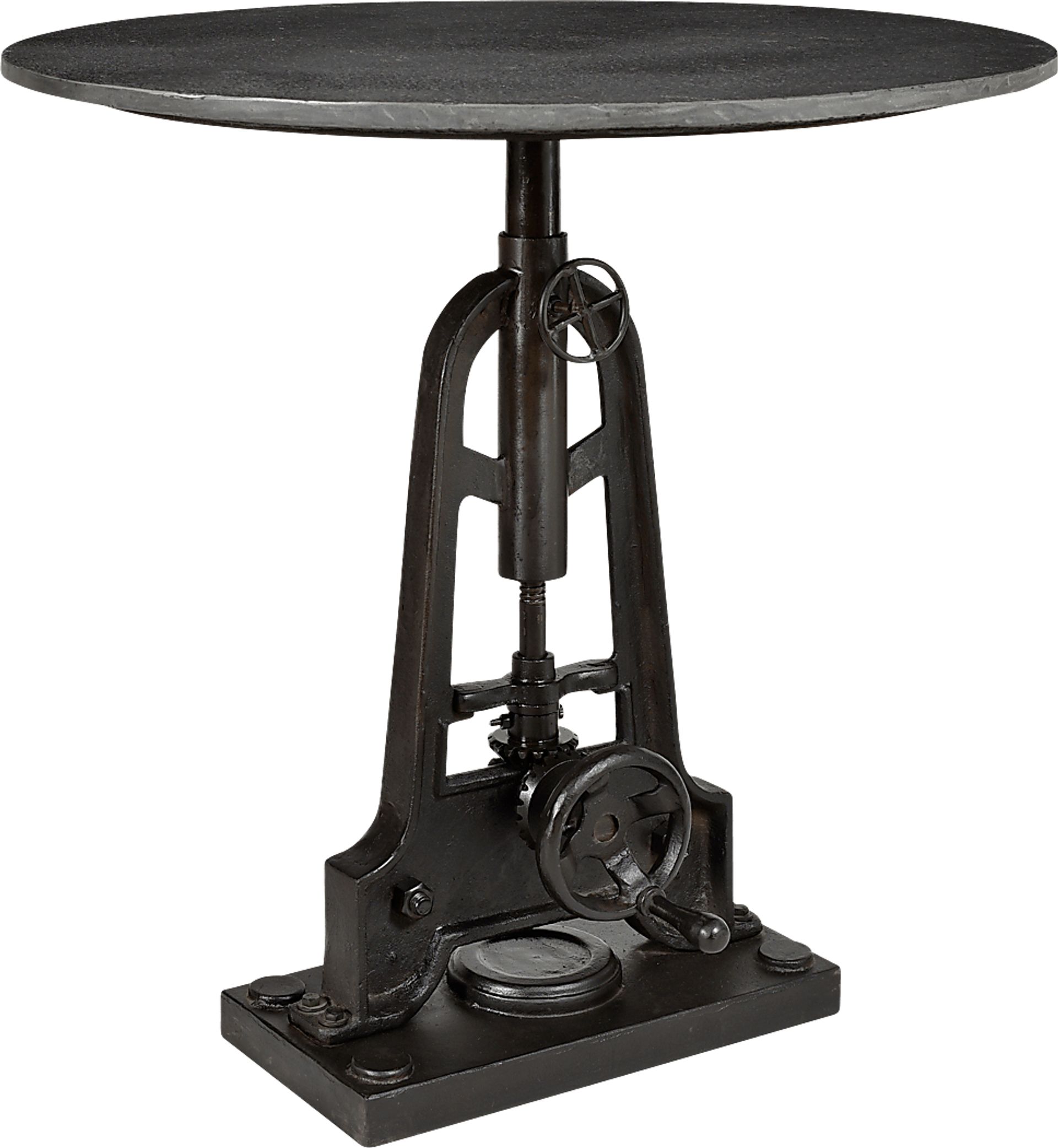 Chosin Gray Adjustable Dining Table - Image 4