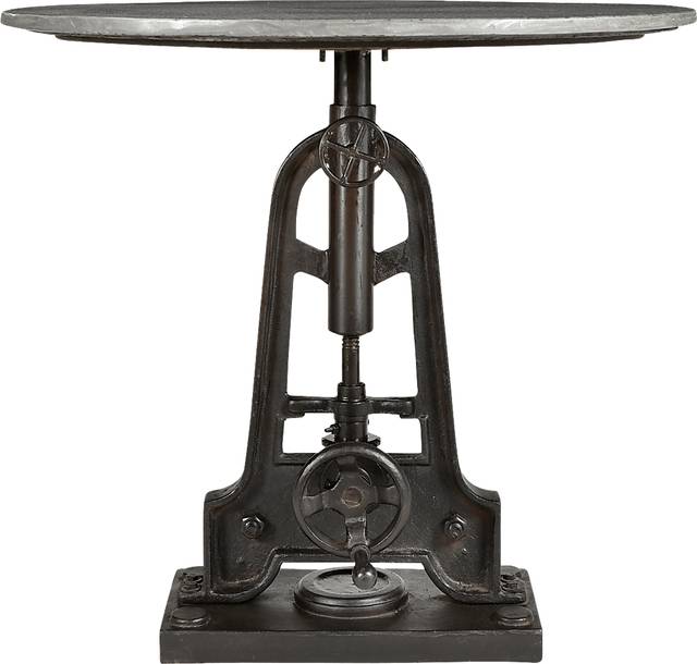 Chosin Gray Adjustable Dining Table - Thumbnail - Image 1