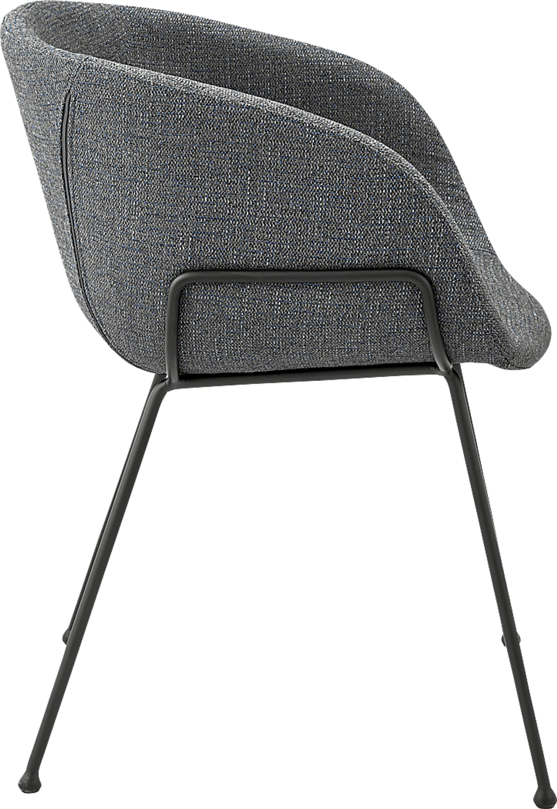 Choupique Blue Arm Chair, Set of 2 - Image 6