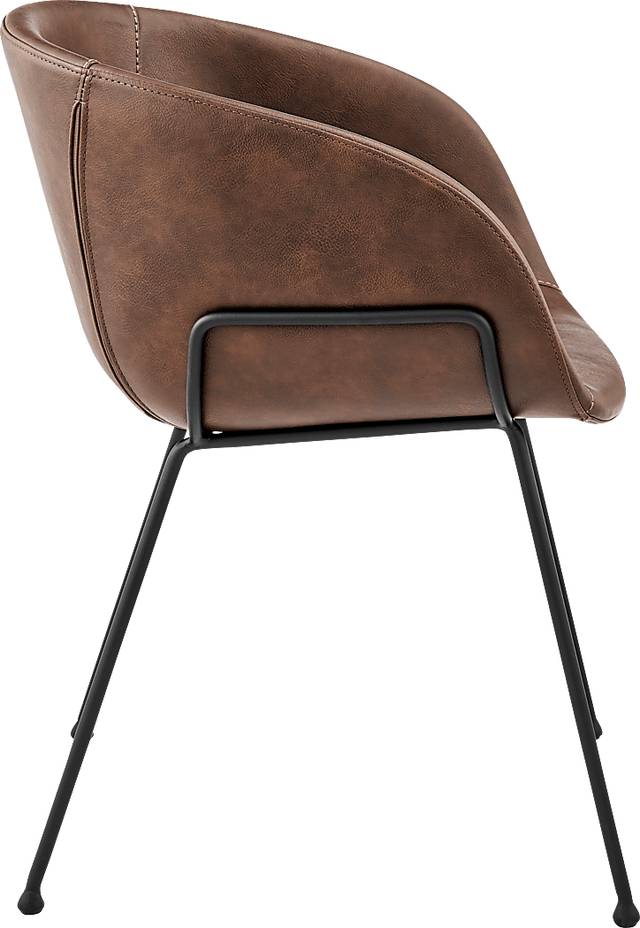 Choupique Brown Arm Chair, Set of 2 - Thumbnail - Image 6