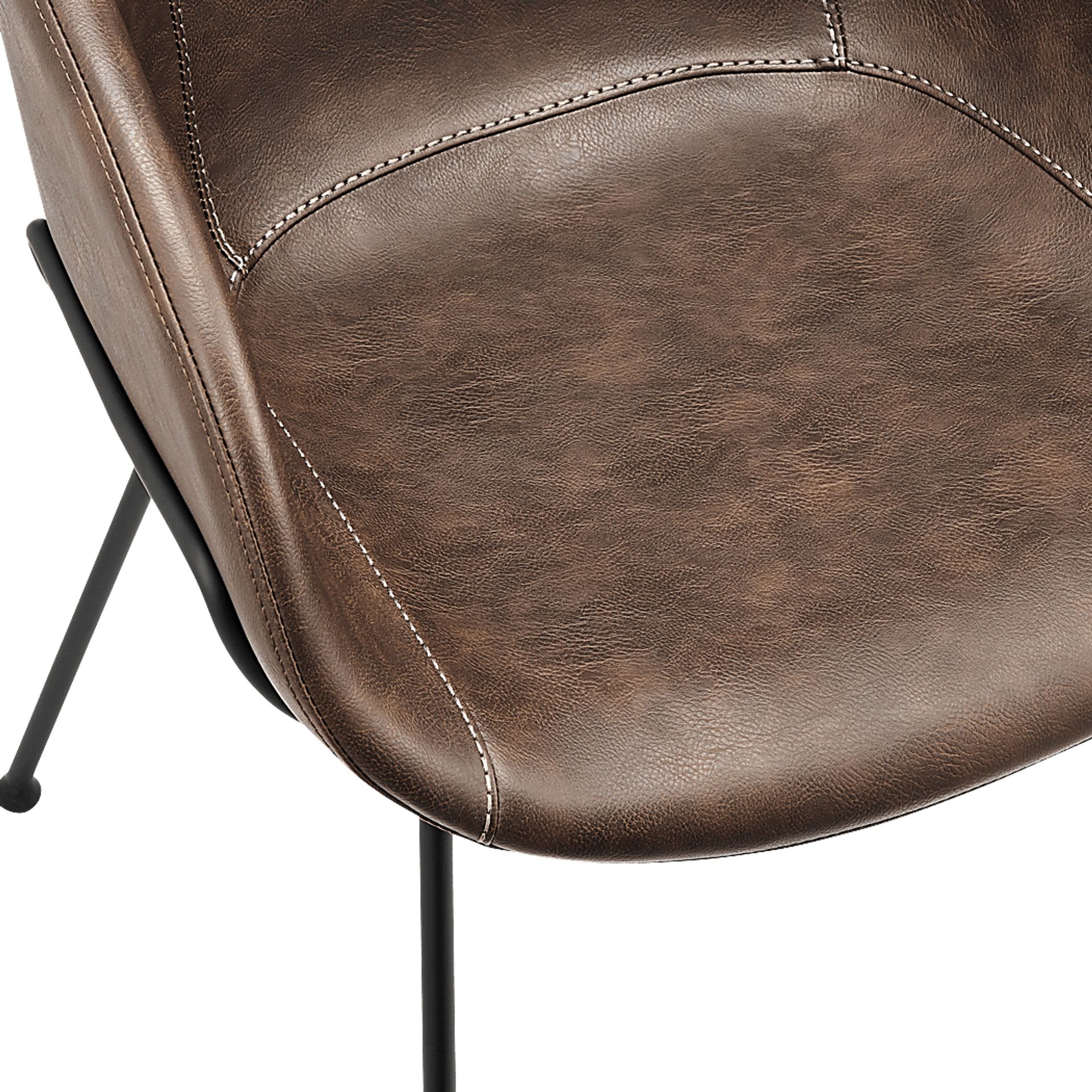 Choupique Brown Arm Chair, Set of 2 - Image 9