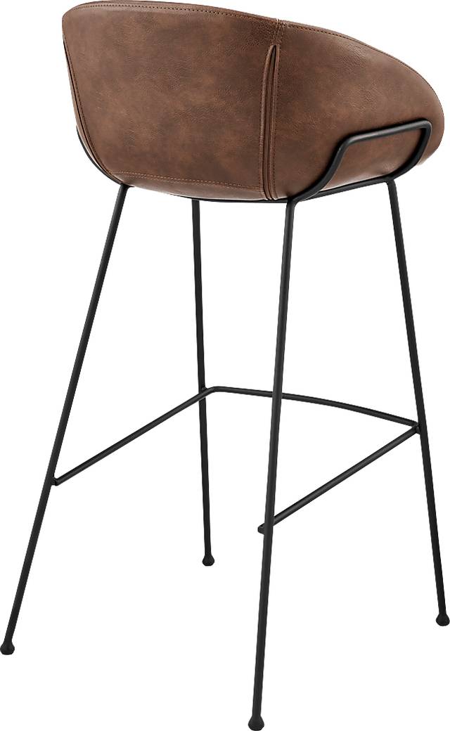 Choupique Brown Barstool, Set of 2 - Thumbnail - Image 6
