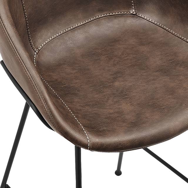 Choupique Brown Barstool, Set of 2 - Thumbnail - Image 8