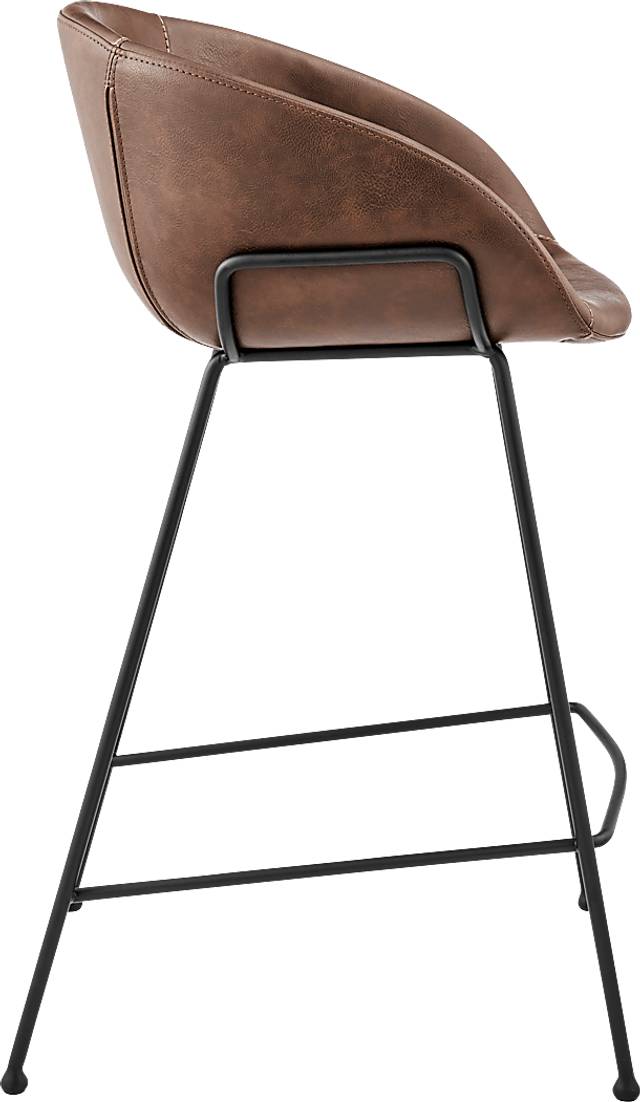 Choupique Brown Counter Stool, Set of 2 - Thumbnail - Image 4