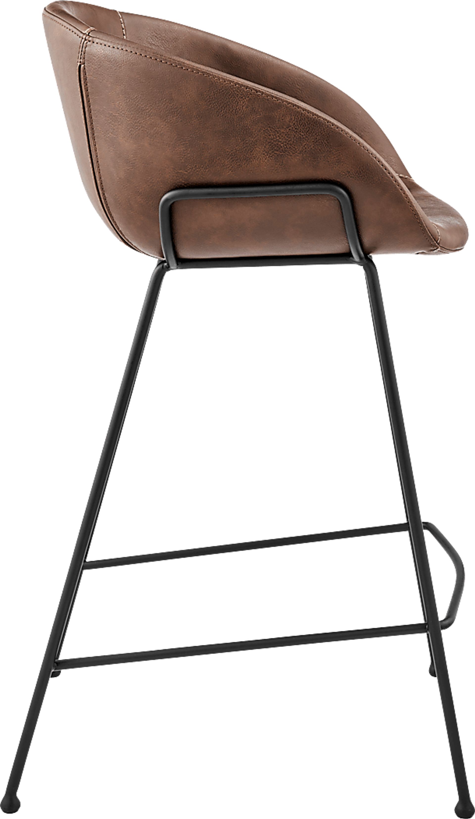 Choupique Brown Counter Stool, Set of 2 - Image 4