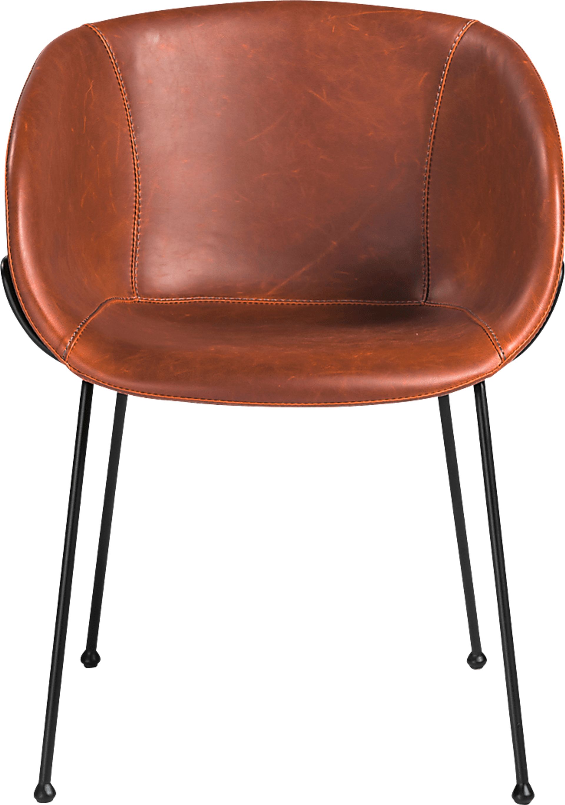 Choupique Dark Brown Arm Chair, Set of 2 - Image 2