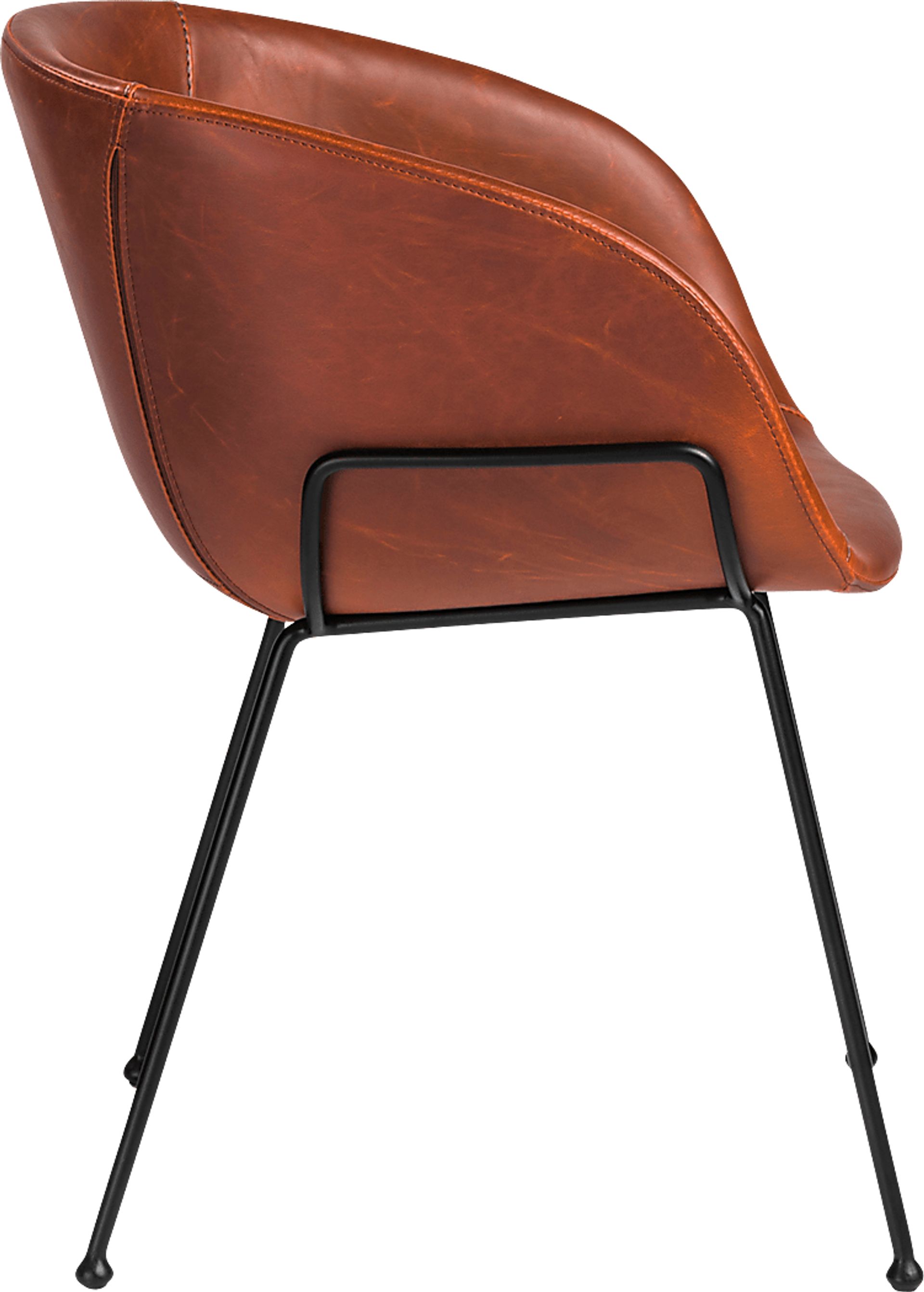 Choupique Dark Brown Arm Chair, Set of 2 - Image 4