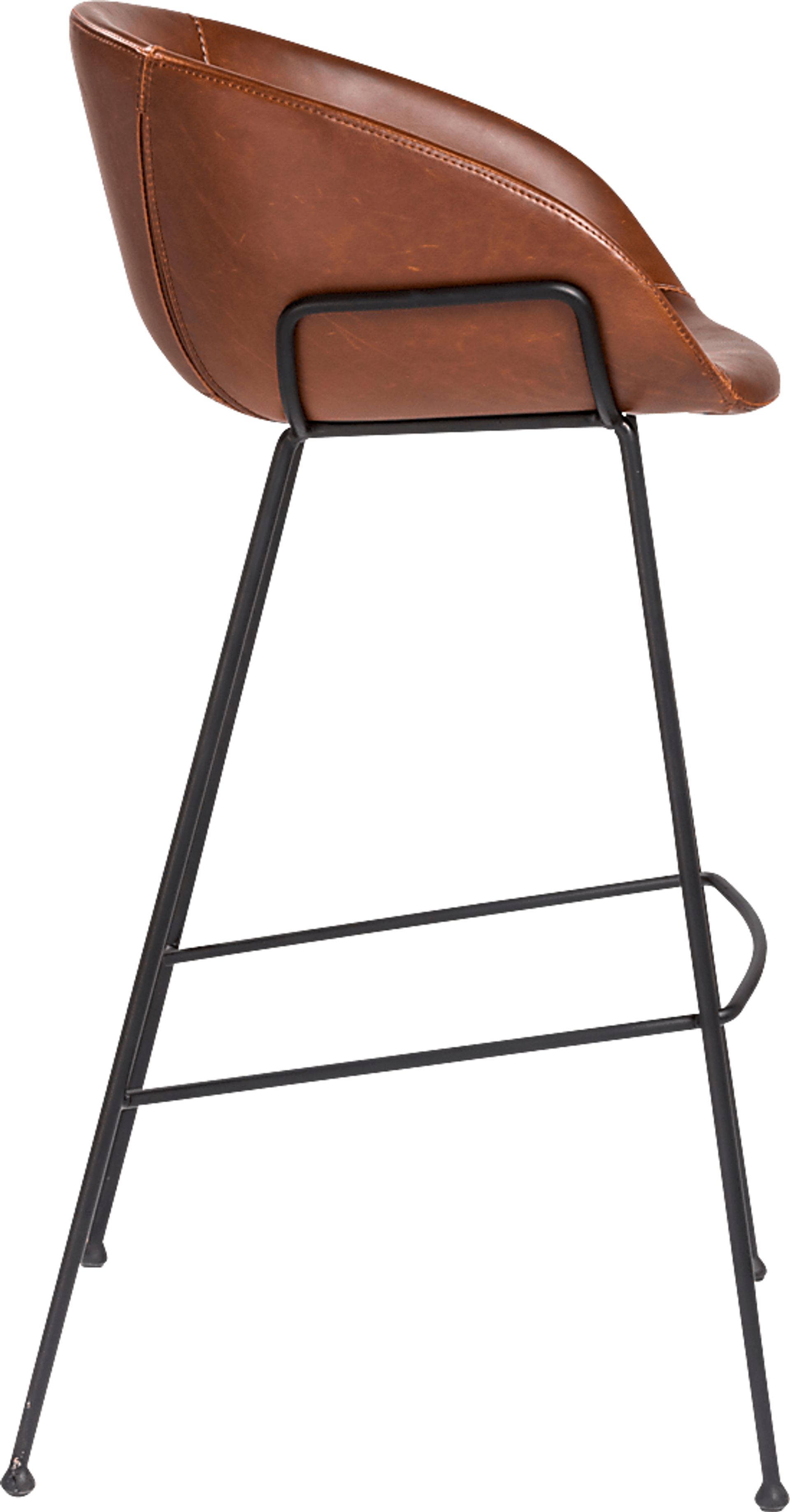 Choupique Dark Brown Barstool, Set of 2 - Image 5
