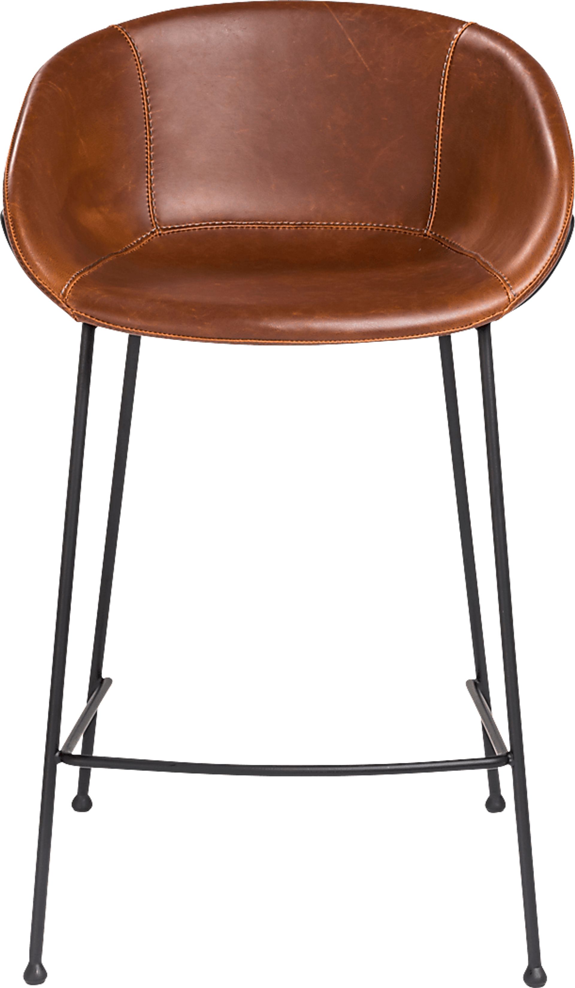 Choupique Dark Brown Counter Stool, Set of 2 - Image 2