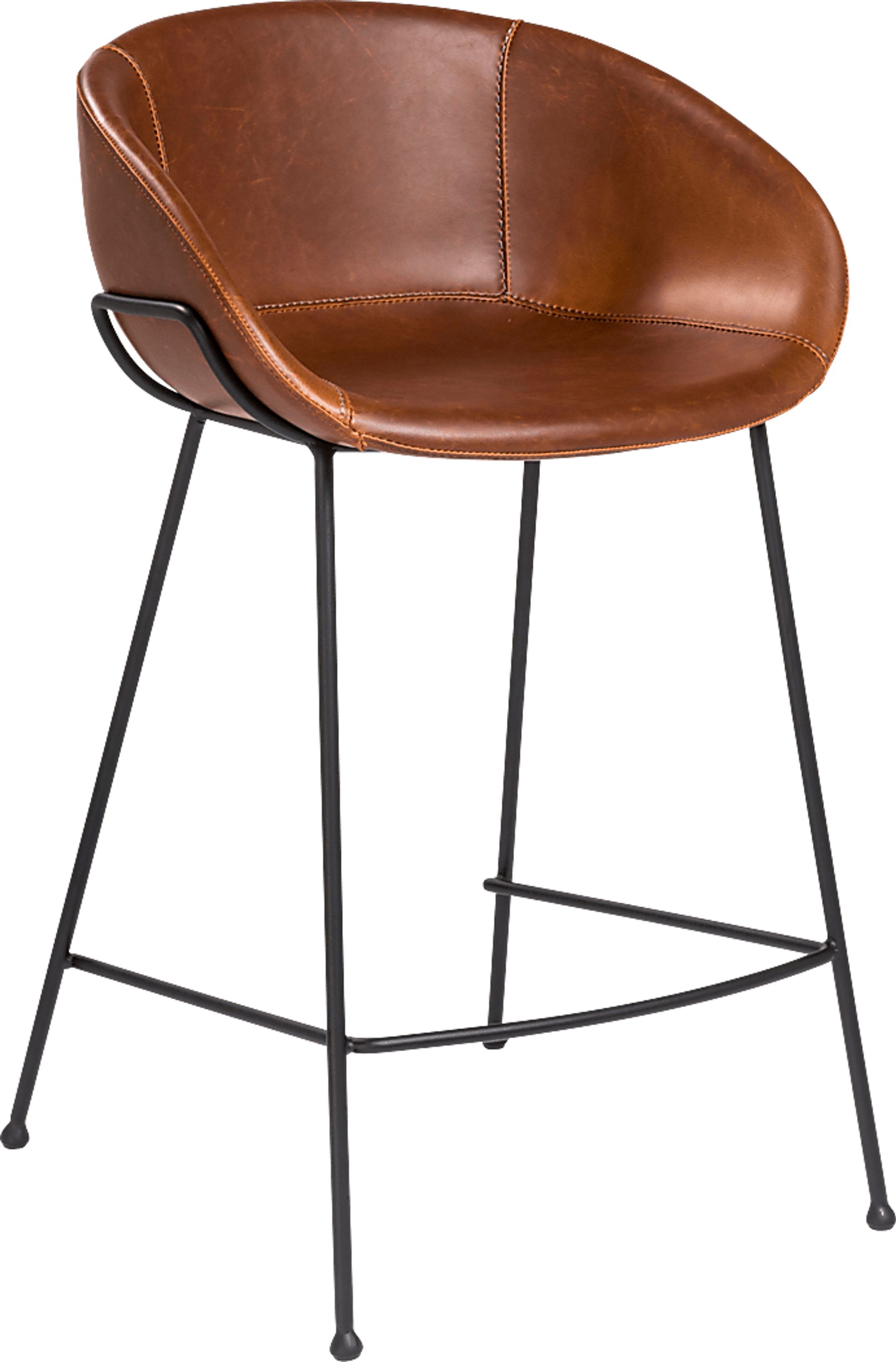Choupique Dark Brown Counter Stool, Set of 2 - Image 3