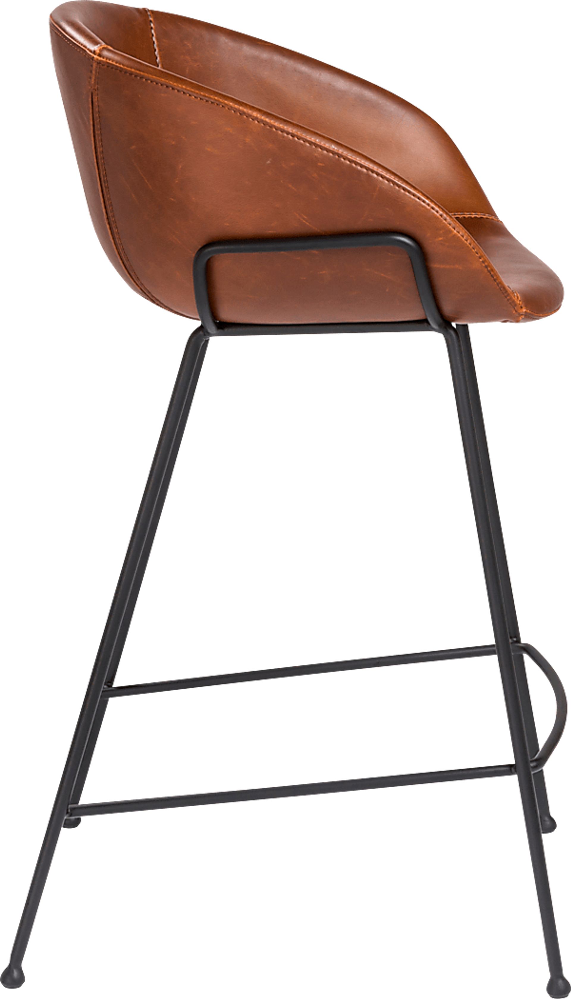 Choupique Dark Brown Counter Stool, Set of 2 - Image 4