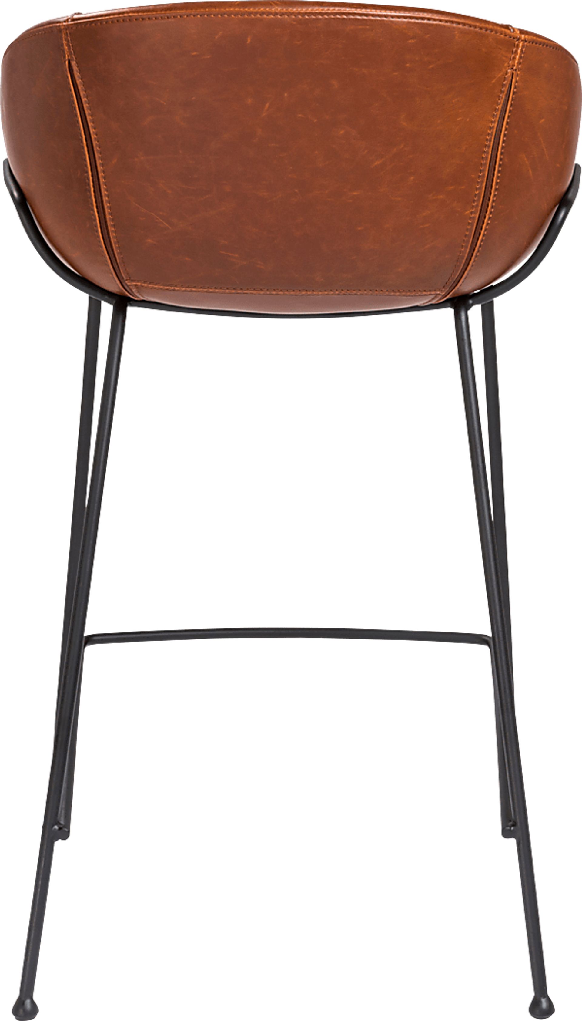 Choupique Dark Brown Counter Stool, Set of 2 - Image 6
