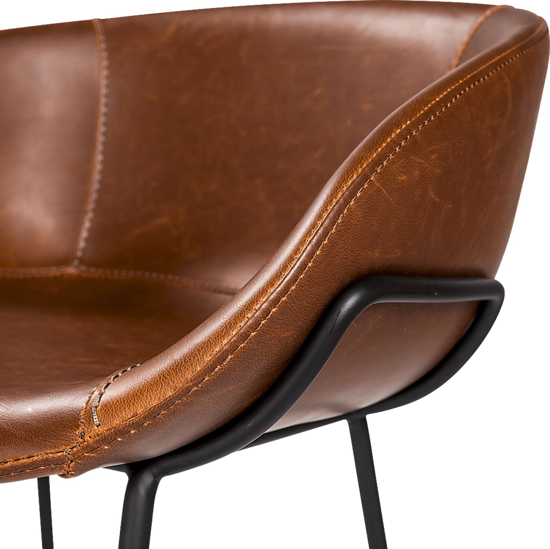 Choupique Dark Brown Counter Stool, Set of 2 - Image 9