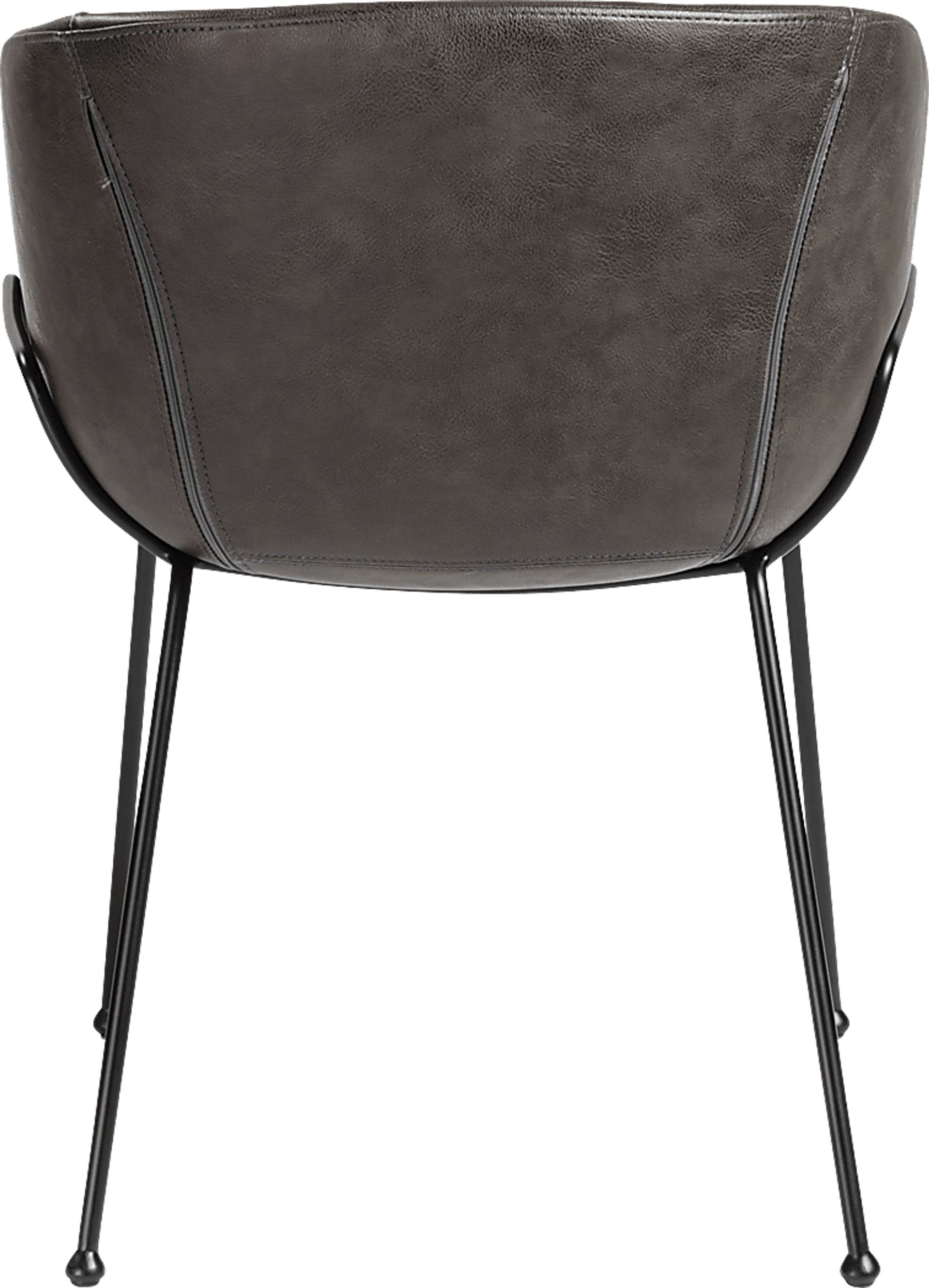 Choupique Dark Gray Arm Chair, Set of 2 - Image 6