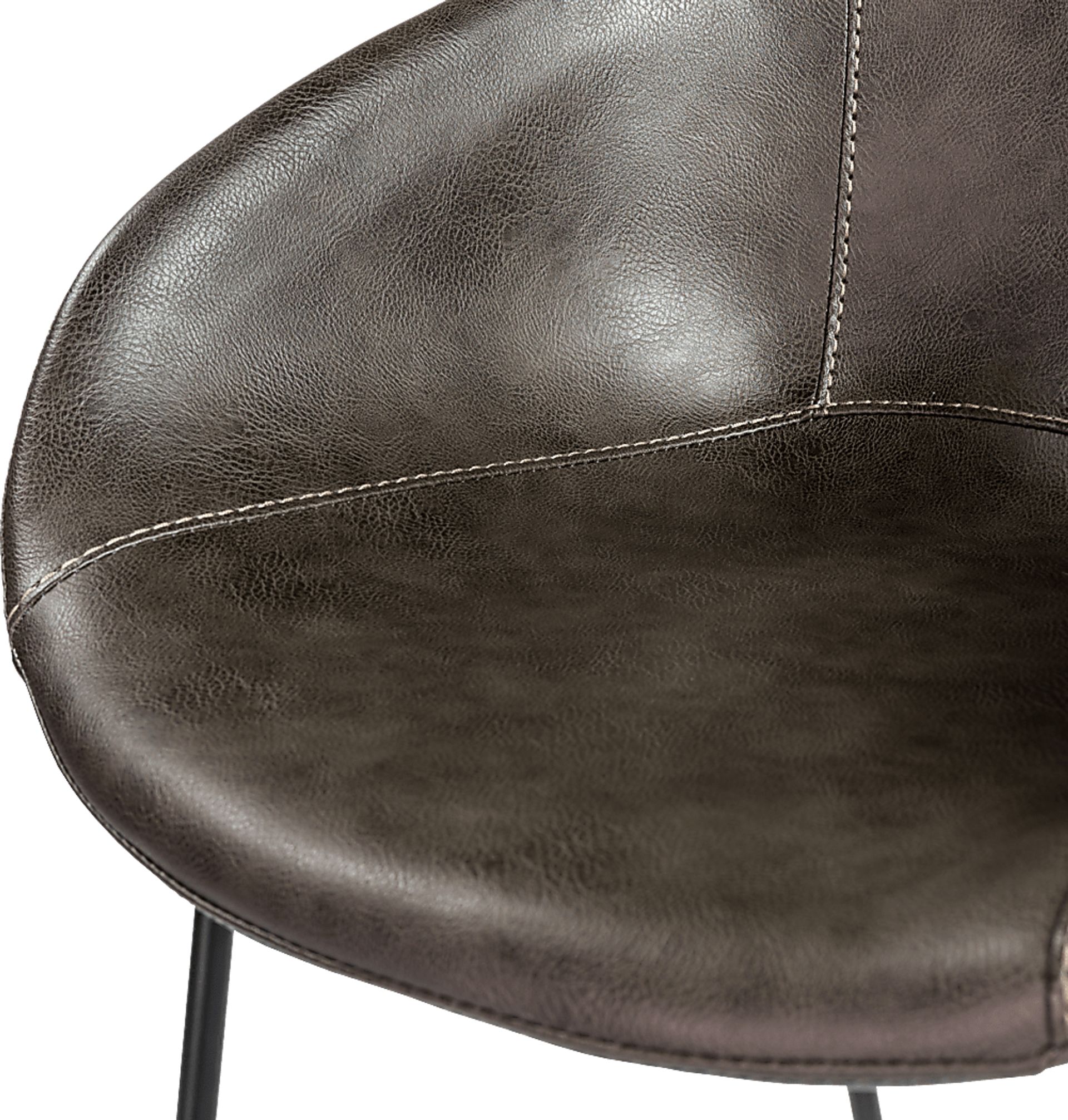 Choupique Dark Gray Arm Chair, Set of 2 - Image 7