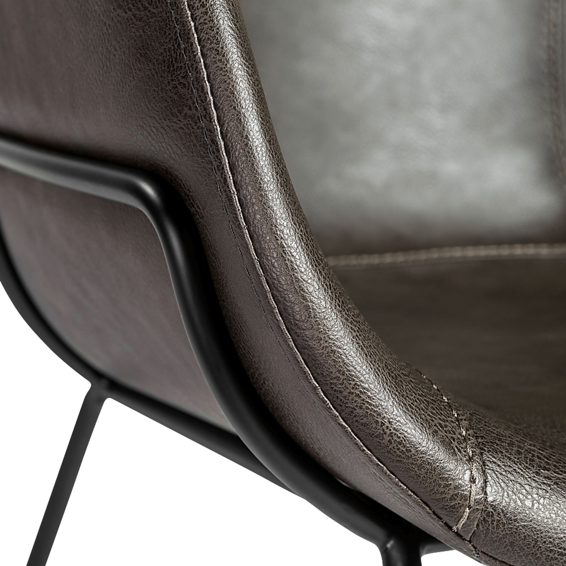 Choupique Dark Gray Arm Chair, Set of 2 - Image 8