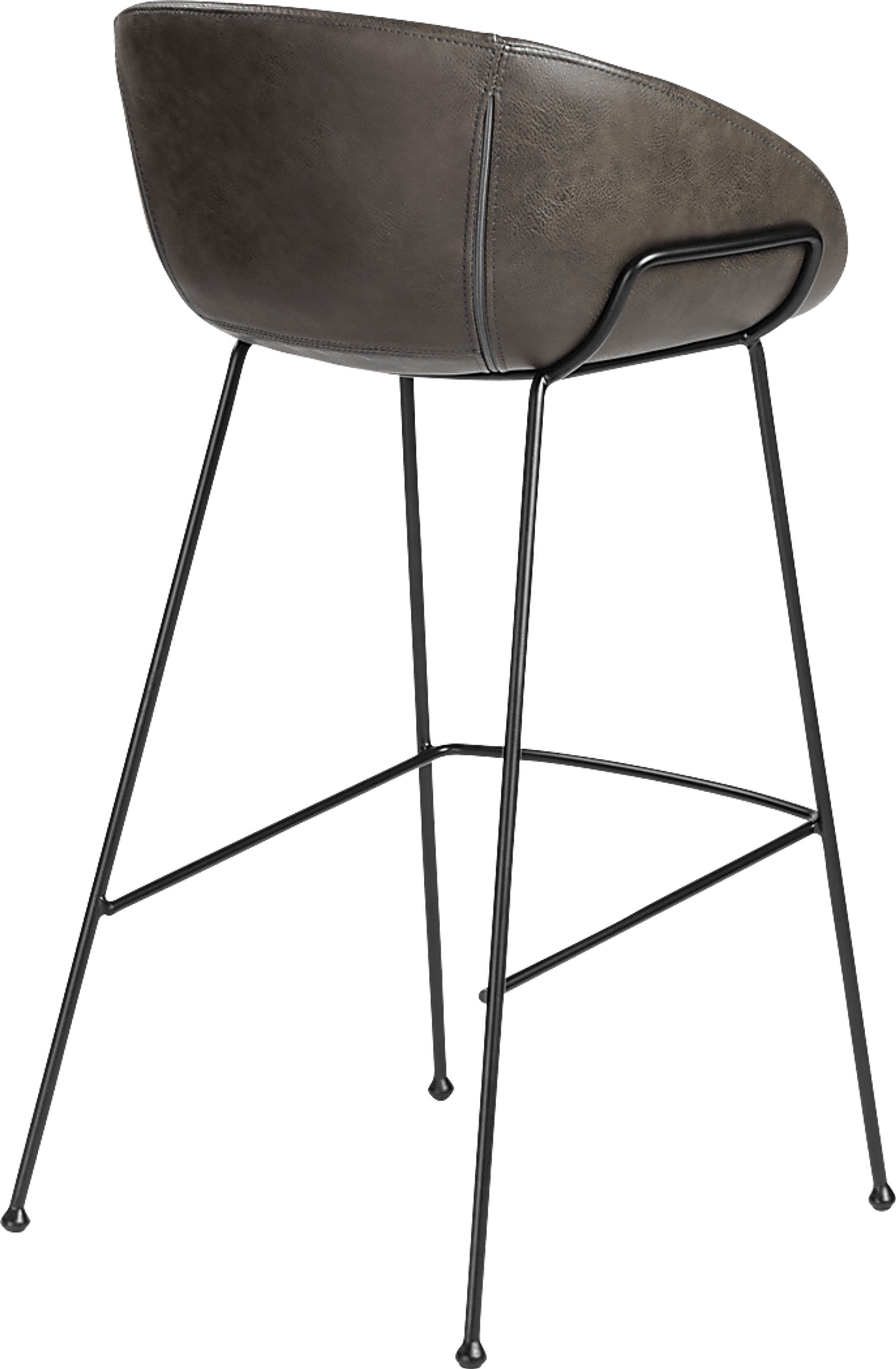Choupique Dark Gray Barstool, Set of 2 - Image 7