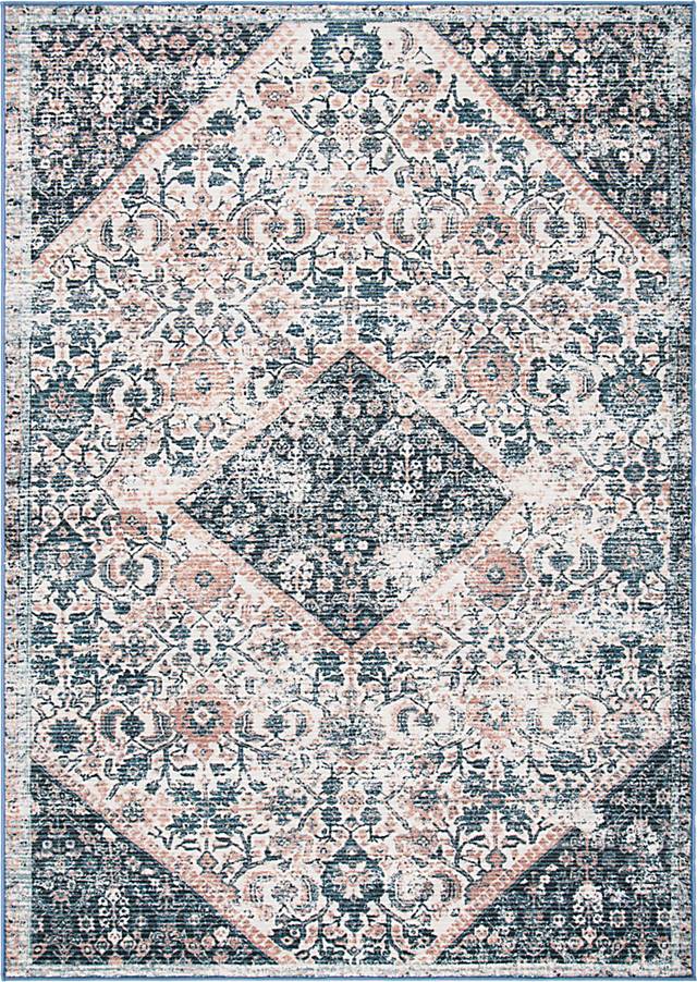 Chozime Multi 7'9 x 10' Rug - Thumbnail - Image 1