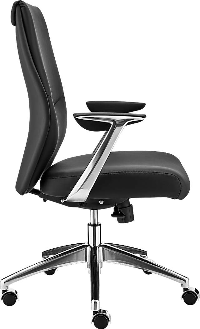 Chrisan Black Office Chair - Thumbnail - Image 6