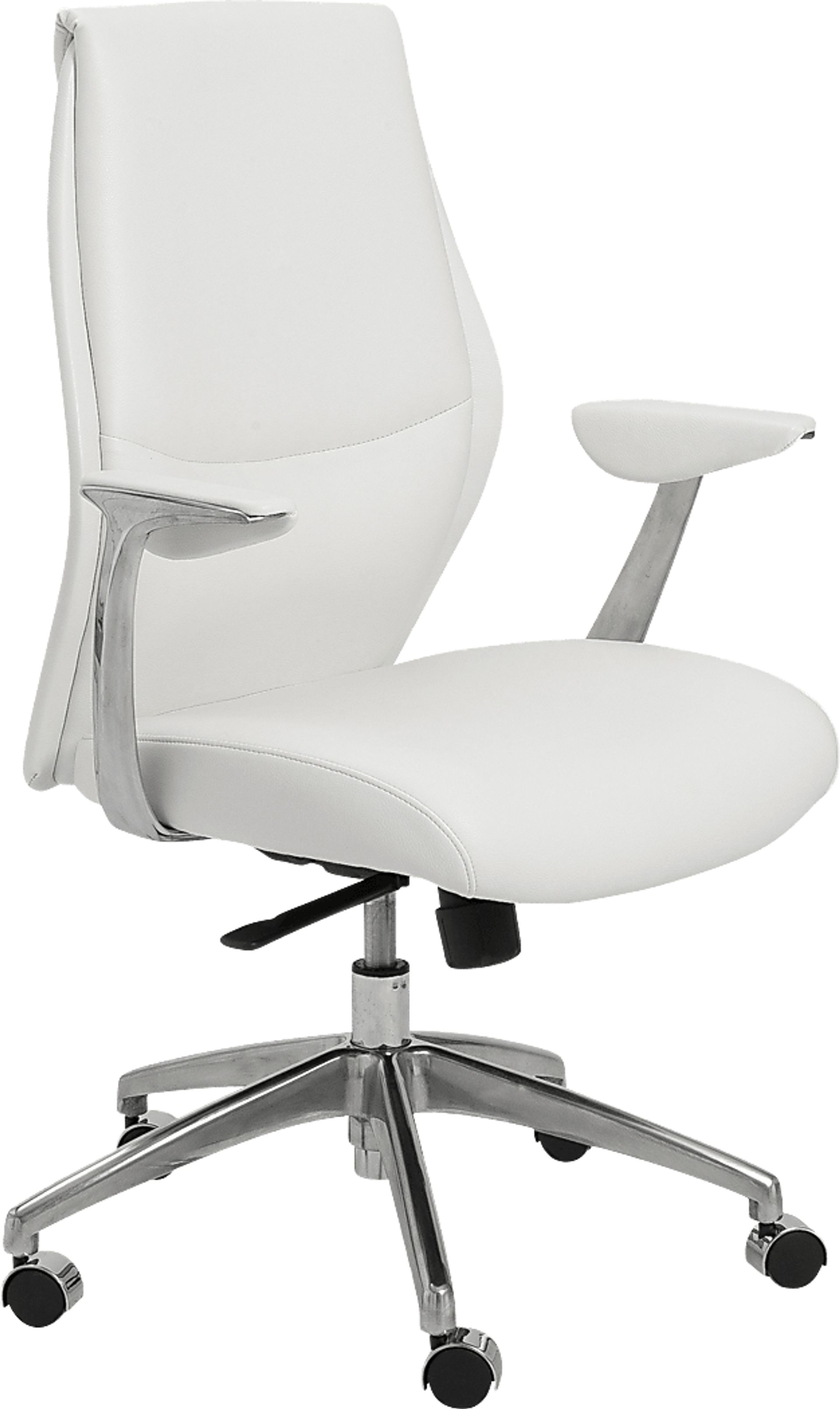 Chrisan White Office Chair - Image 5