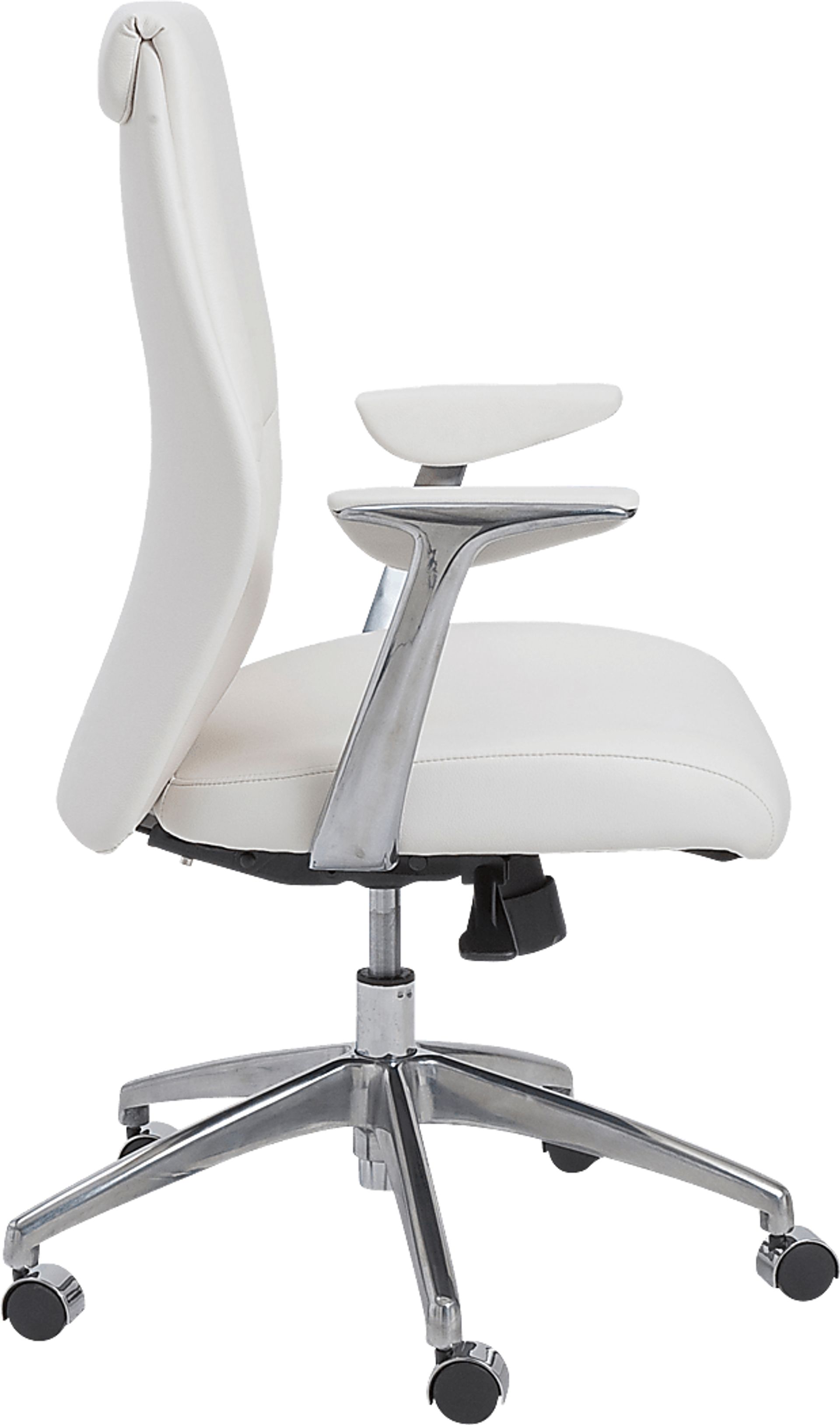 Chrisan White Office Chair - Image 6