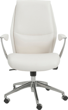 Chrisan White Office Chair