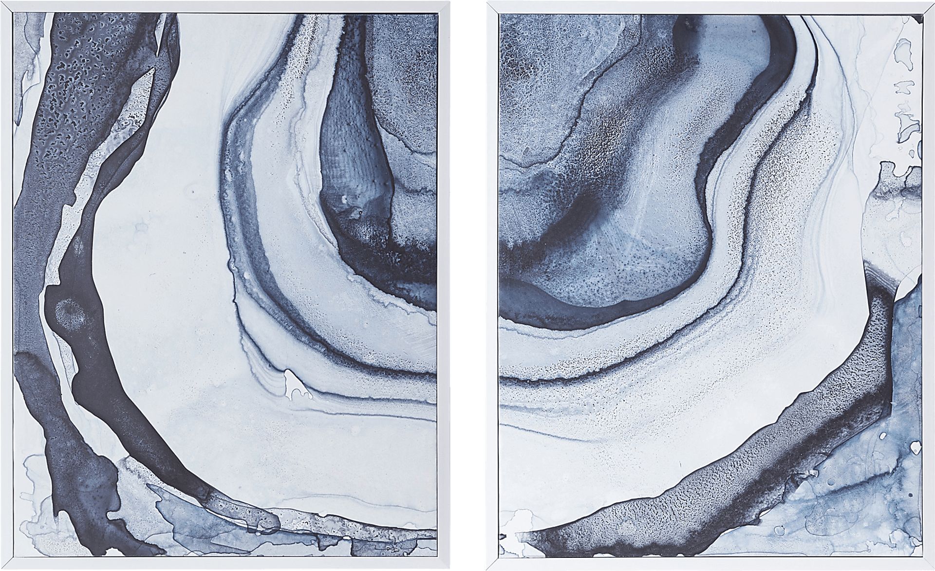 Chumasero Blue Artwork, Set of 2 - Image 1