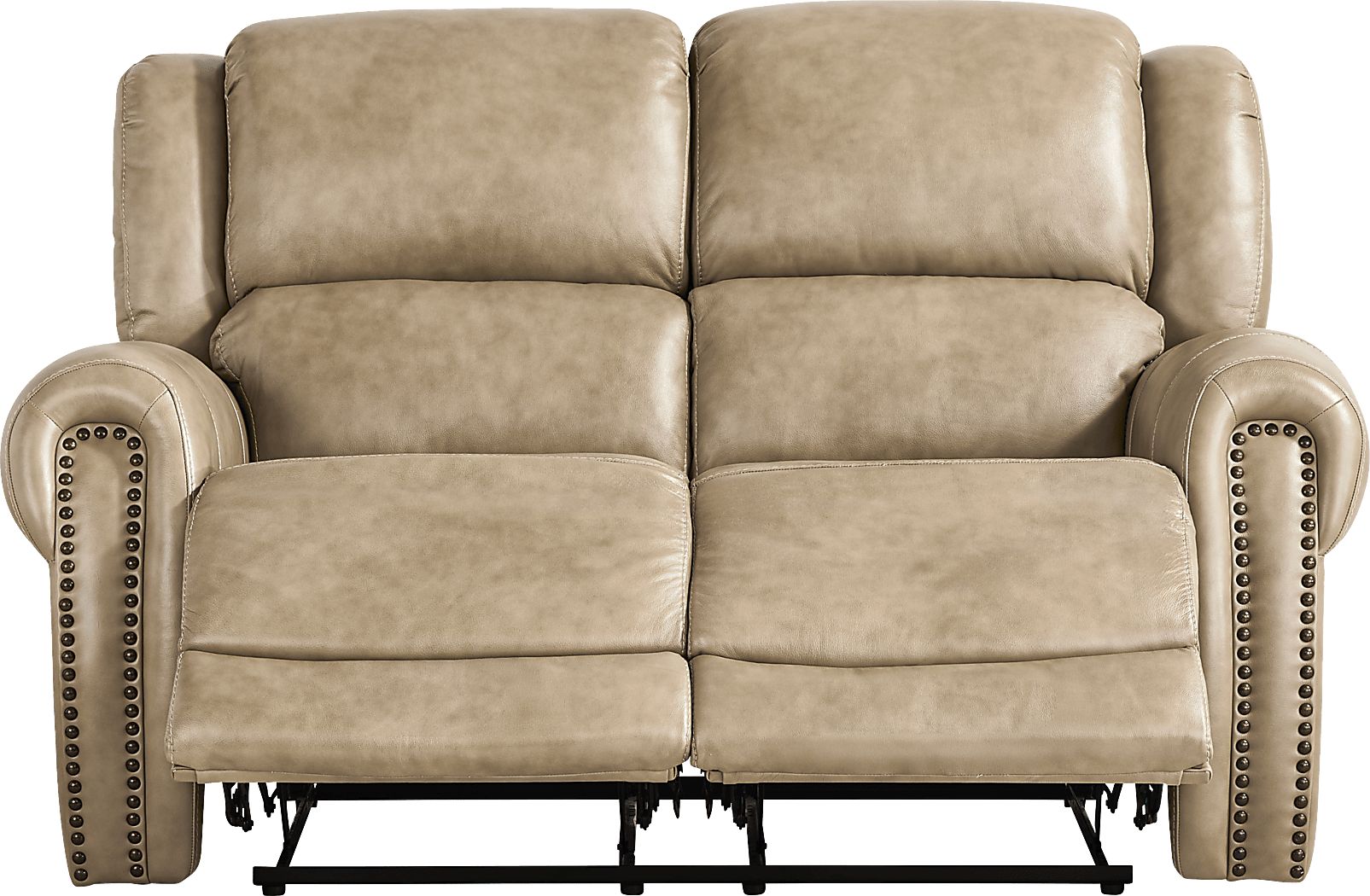 Churchill Taupe Reclining Loveseat