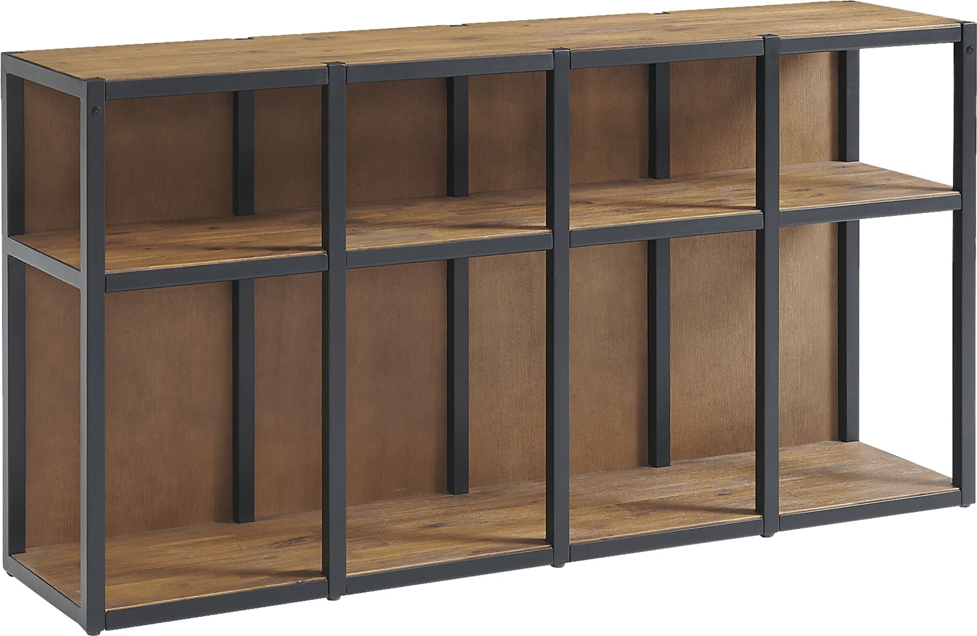 Churrea Brown L Desk with Storage - Image 7