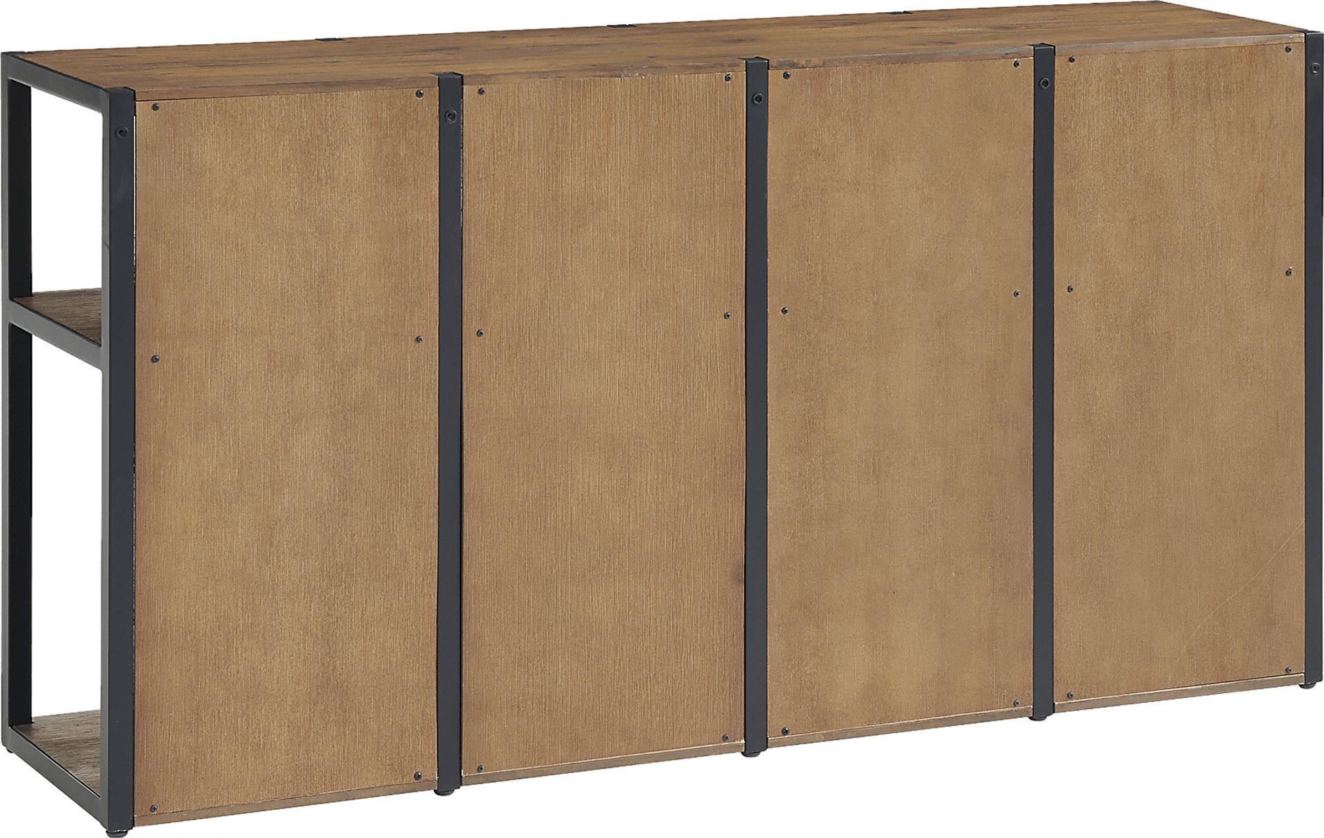 Churrea Brown L Desk with Storage - Image 9