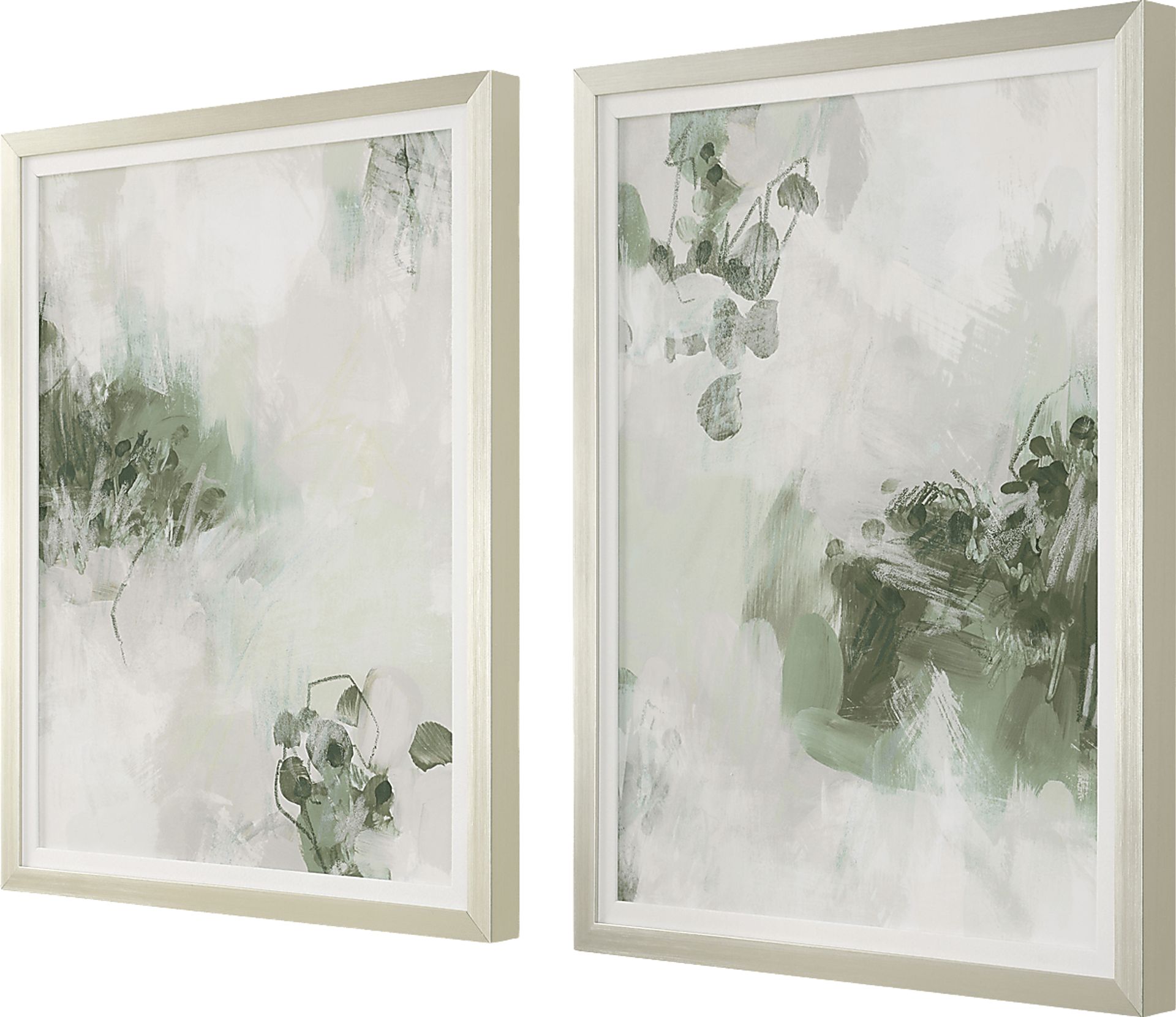 Chyko White Artwork, Set of 2 - Image 4