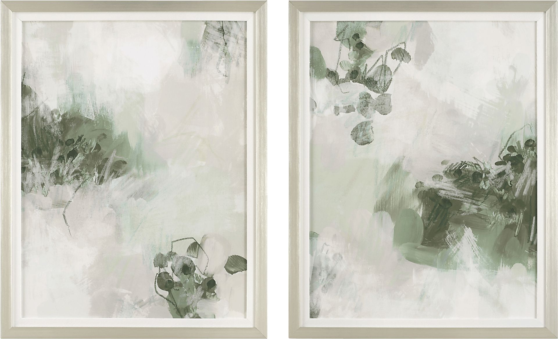 Chyko White Artwork, Set of 2 - Image 1