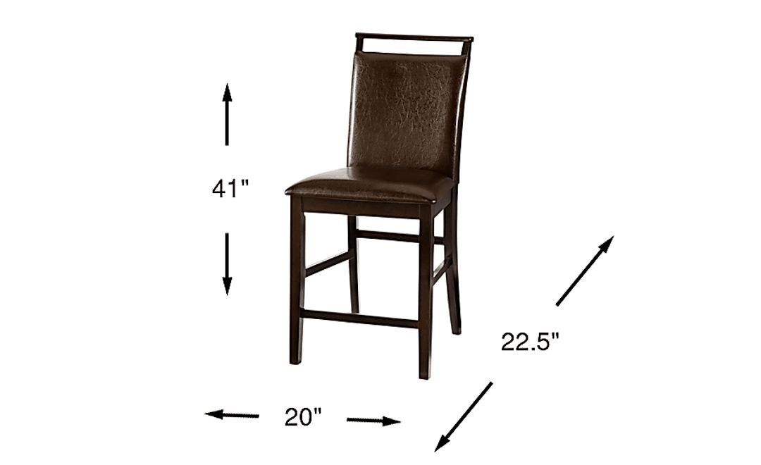 Ciara Brown Counter Height Stool