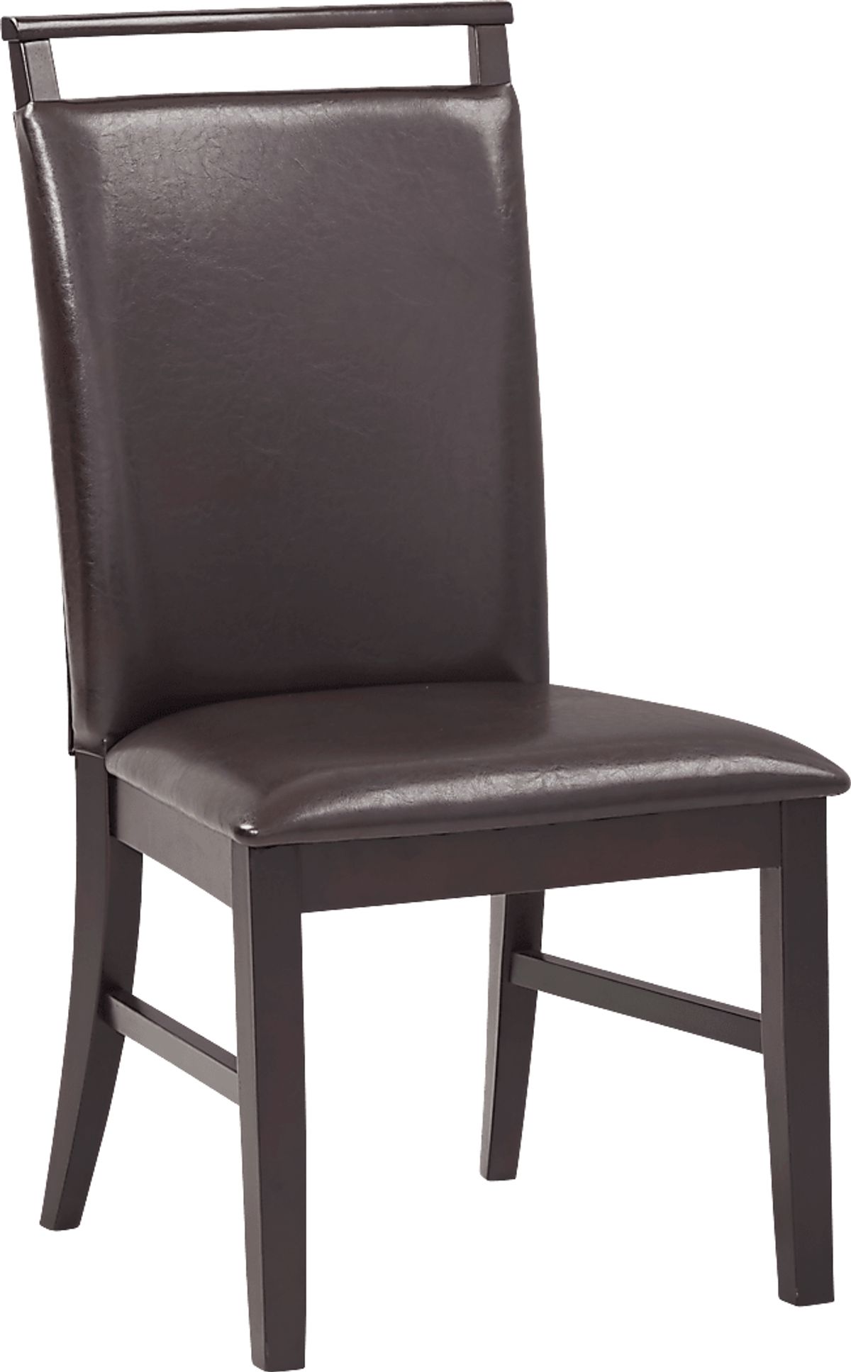 Ciara Espresso Dark Wood Brown Side Chair | Rooms to Go