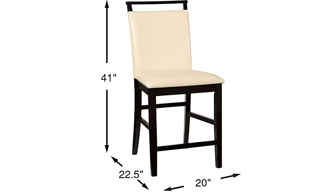 Ciara Cream Counter Height Stool
