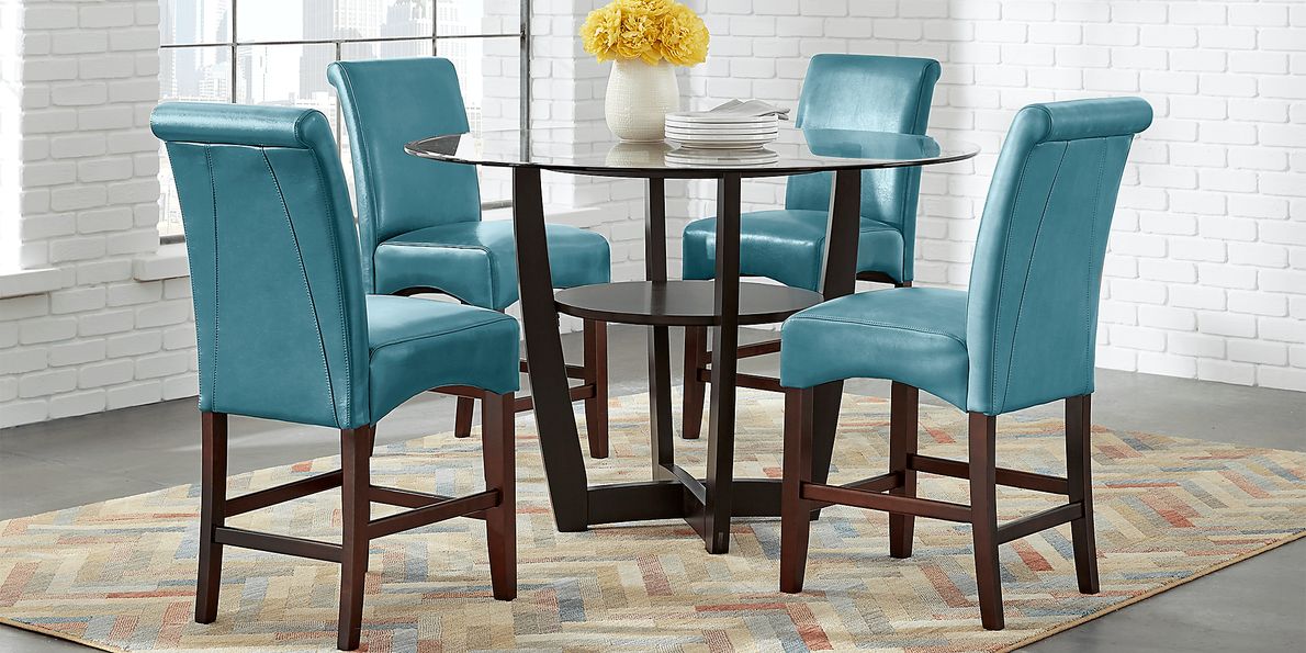 Ciara espresso best sale dining set