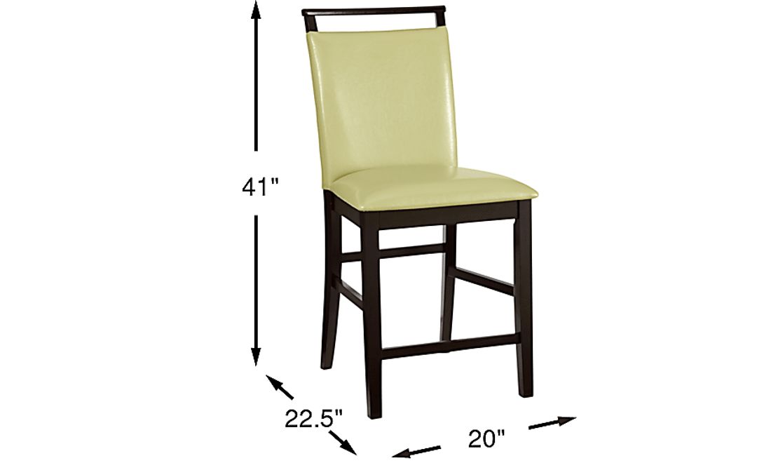 Ciara Green Counter Height Stool