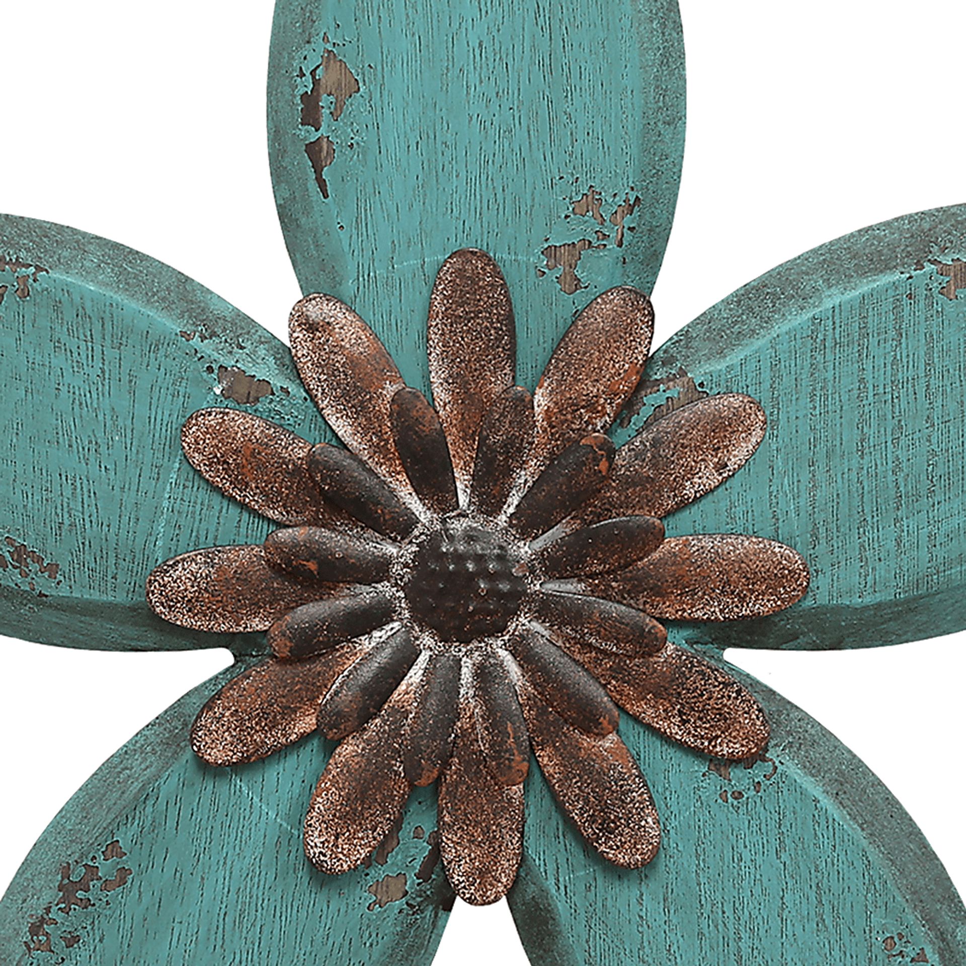 Cicero Blue Flower Wall Decor - Image 2
