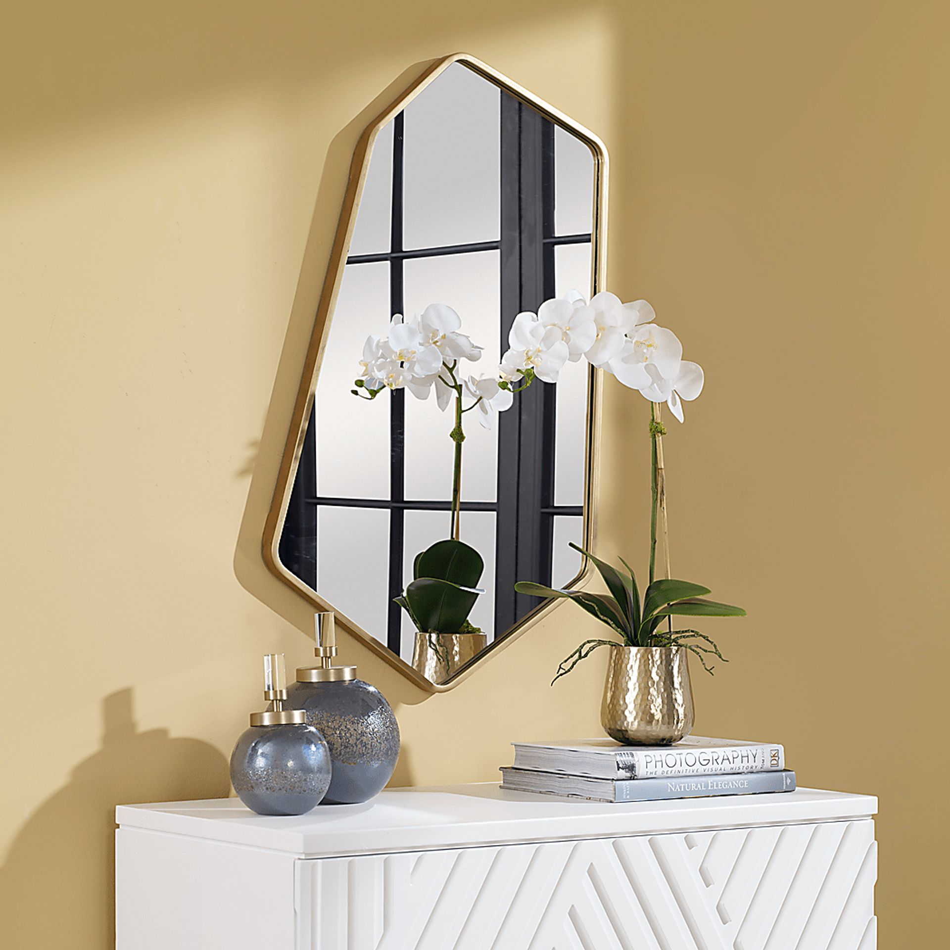 Ciceroo Gold Wall Mirror - Image 2
